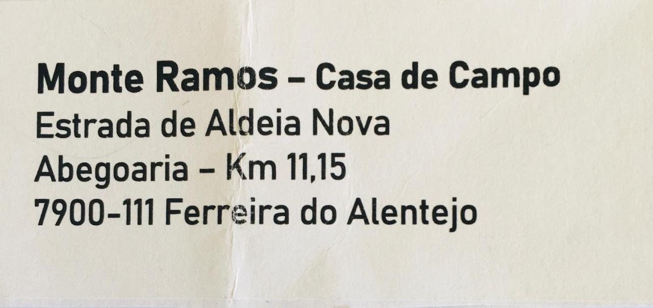 Hostal Monte Ramos Ferreira Do Alentejo Exterior foto